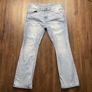 Cody James Jeans Men 38 x 32 Blue Denim Renegade Stretch Bootcut Western Cowboy